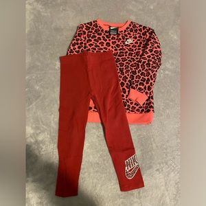 Nike 4T Girl Sweater Outfit